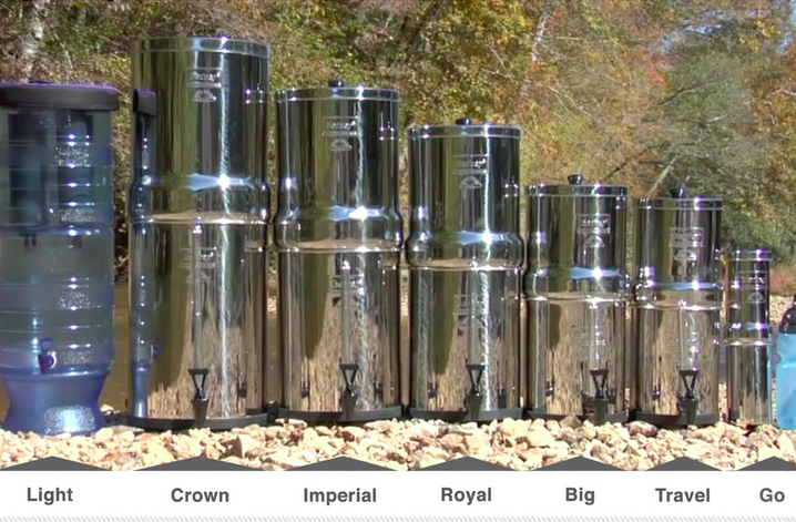 Filtre Crown BERKEY®  No 1 des purificateurs d'eau