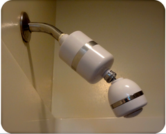 Berkey Shower Filter + Massage head (with or without) with  Europe fitting